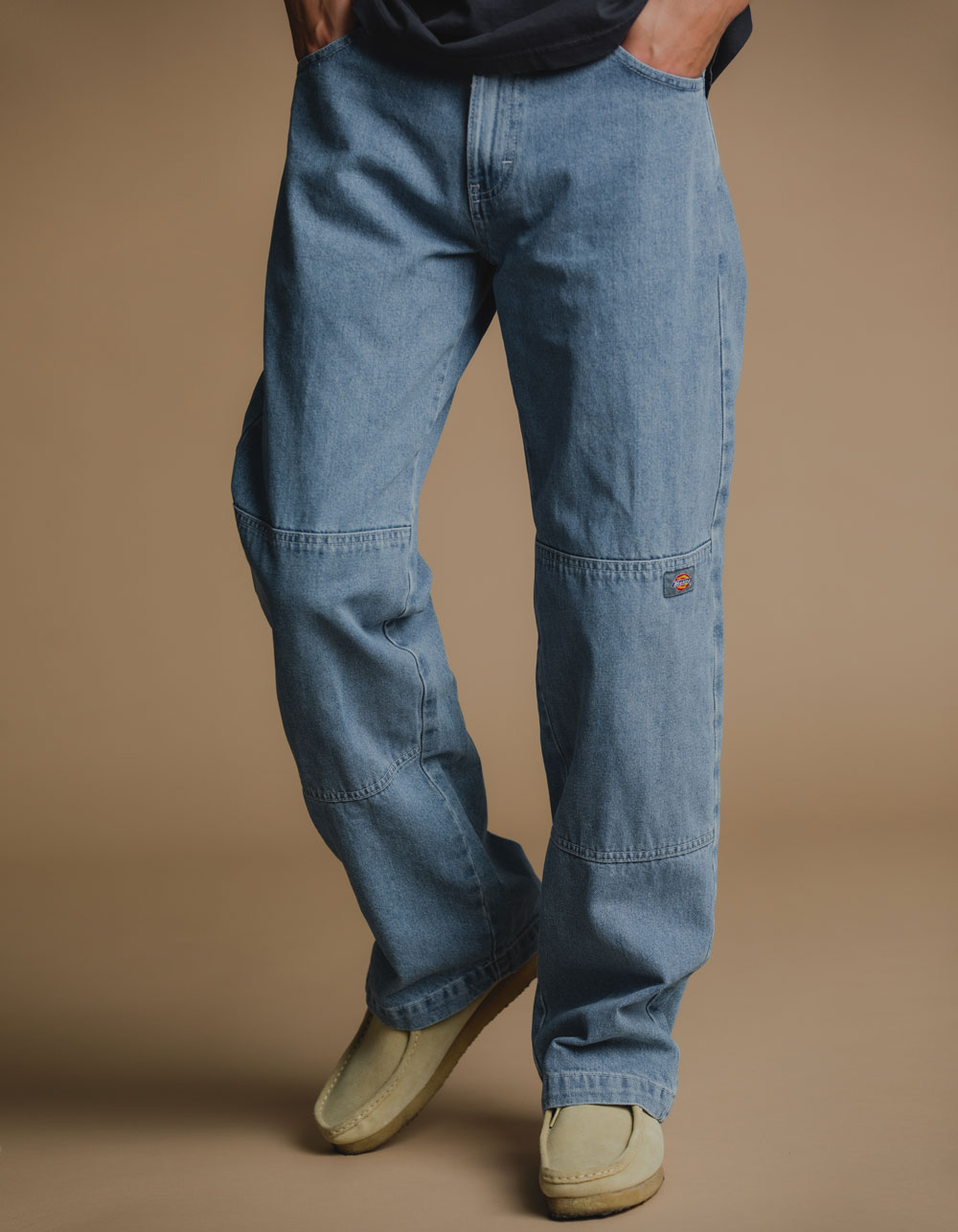 DICKIES Double Knee Mens Jeans - LIGHT BLUE | Tillys