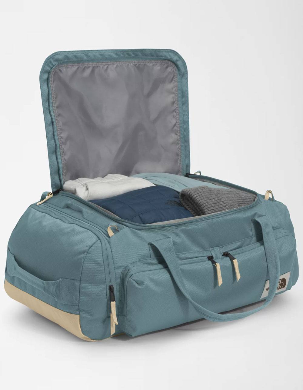 THE NORTH FACE Berkeley Medium Duffle Bag BLUE COMBO Tillys