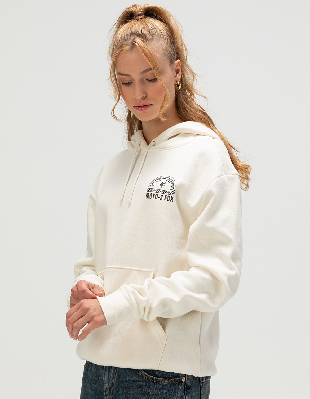 FOX Victory Womens Hoodie - CREAM