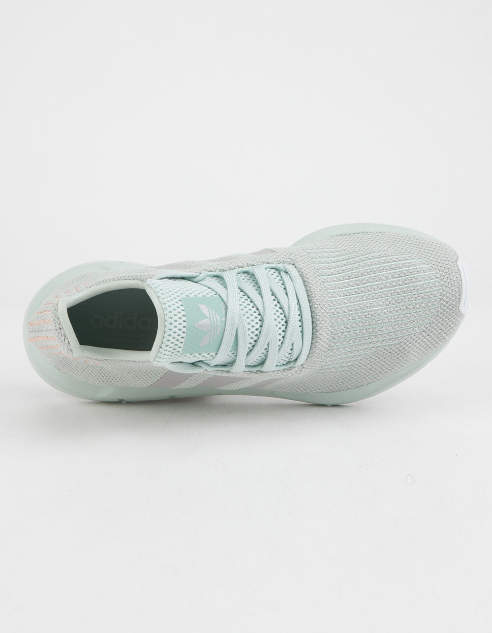 ADIDAS Swift Run Green & Gray Womens Shoes image number 2
