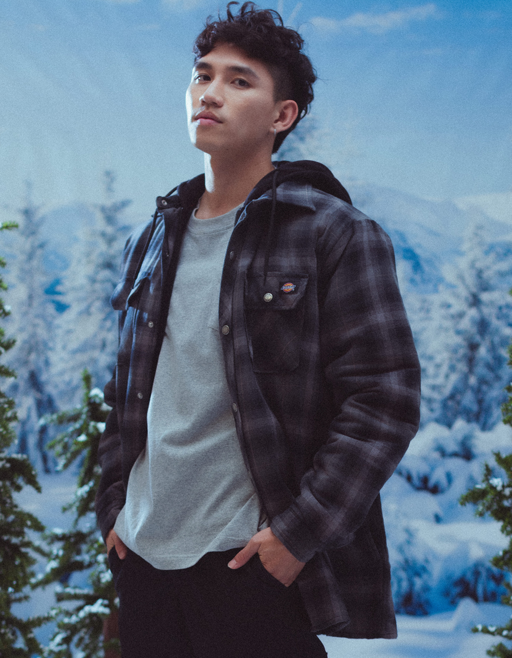 DICKIES Mens Hooded Jacket - BLACK | Tillys