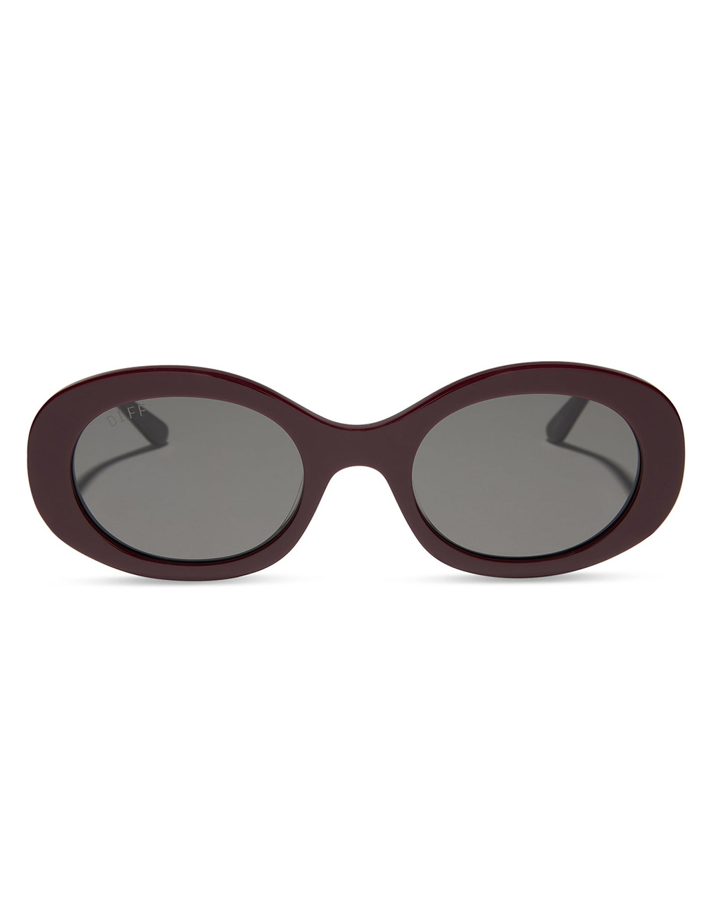 DIFF EYEWEAR Lainey Sunglasses - BLACK CHERRY
