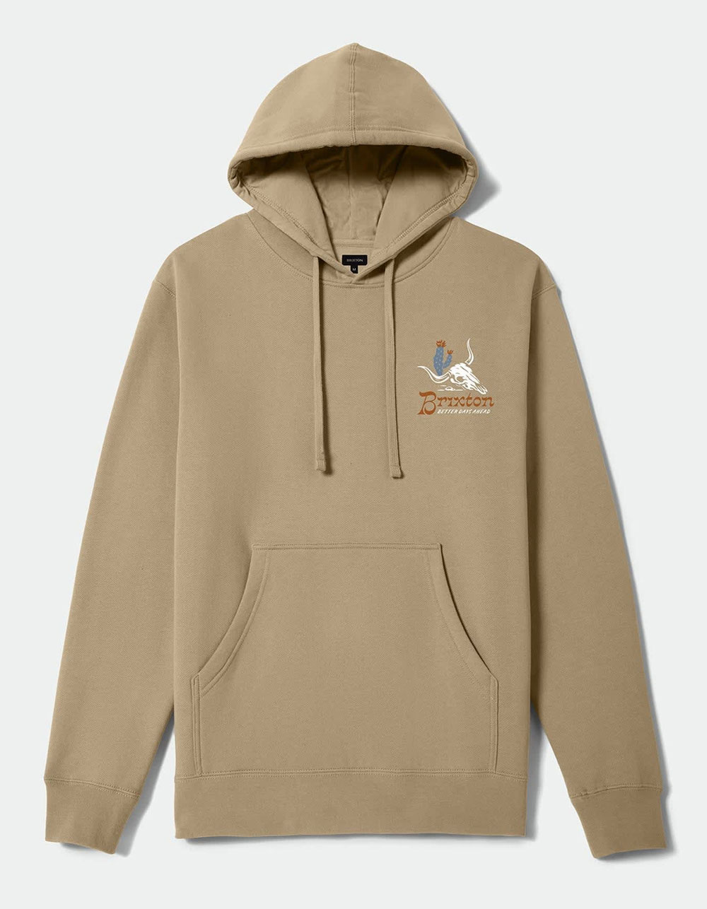 BRIXTON Barren Mens Hoodie - SAND