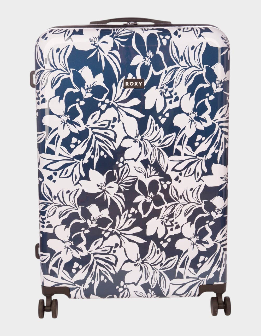 ROXY Up And Away Hard Side Spinner Luggage - NAVY/WHITE