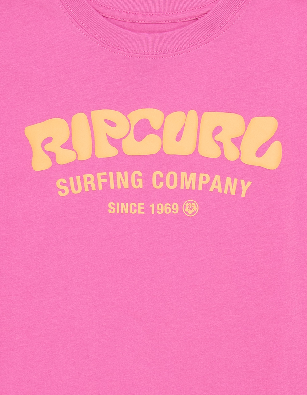 RIP CURL Surf Puff Girls Tee - PINK