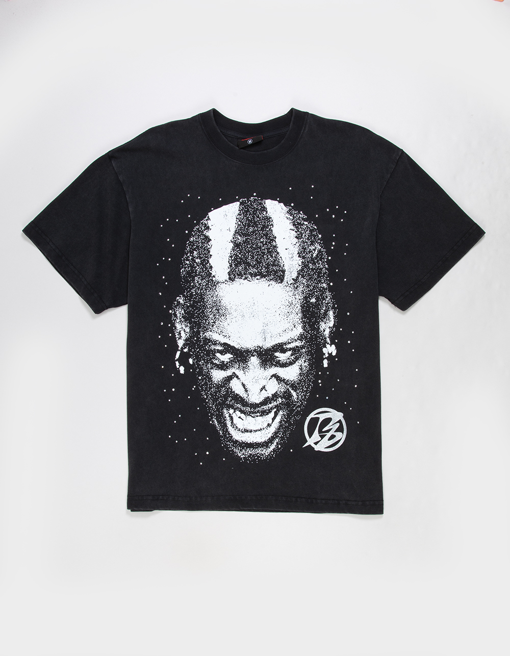 RODMAN BRAND Grind Mens Boxy Tee - WASHED BLACK