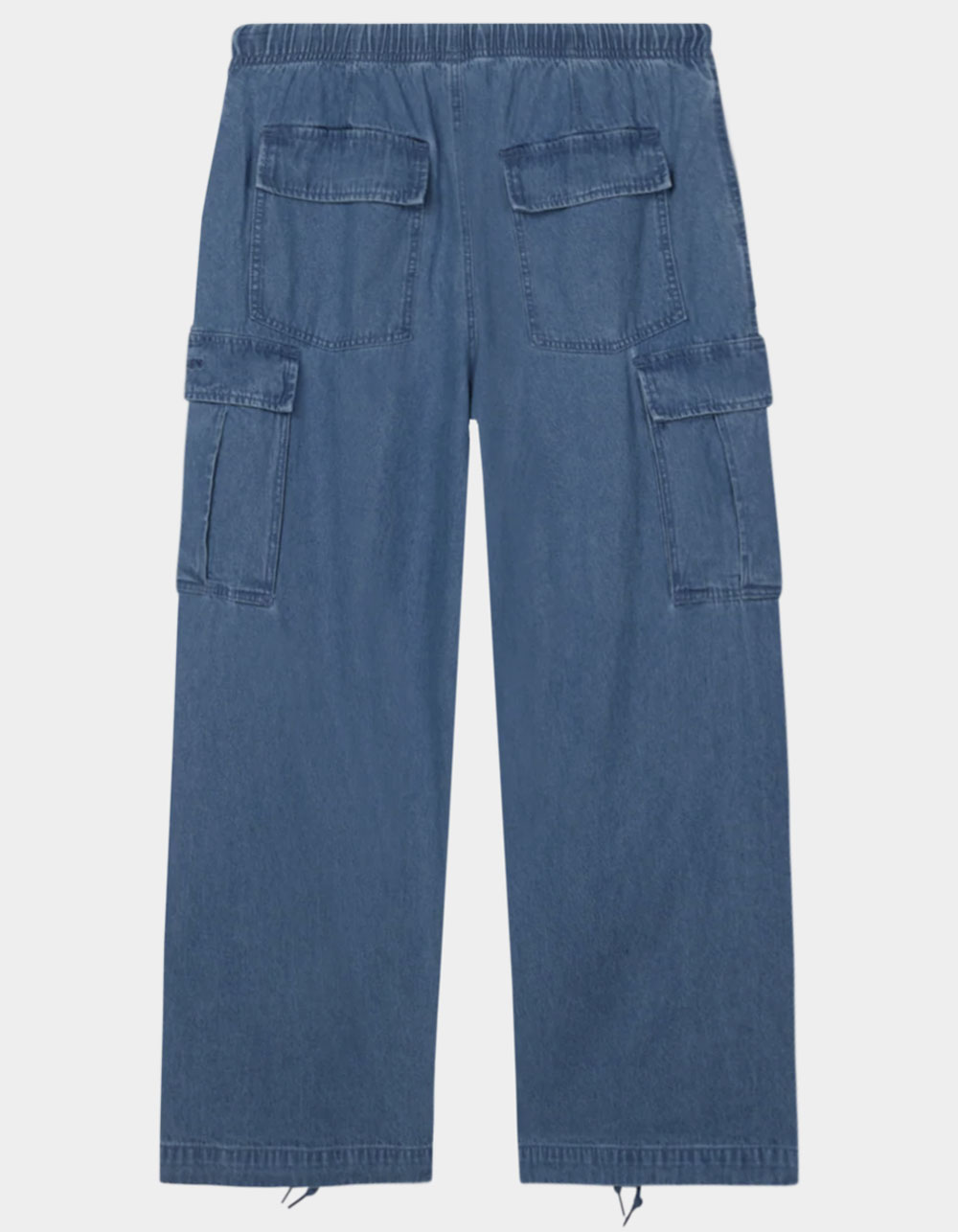 OBEY Giant Mens Denim Cargo Pants - LIGHT INDIGO