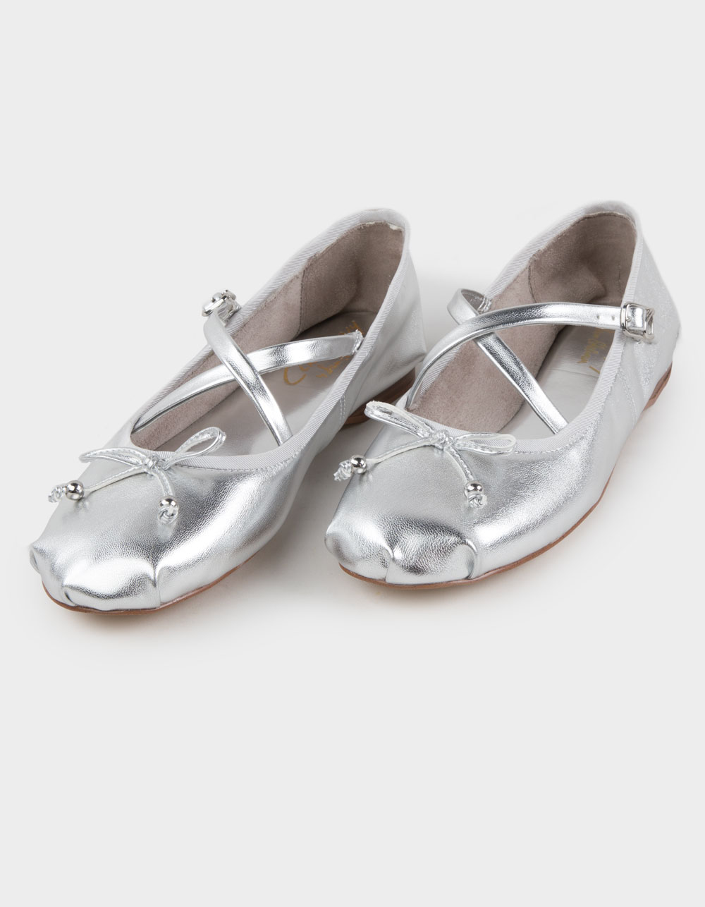 CIRCUS BY SAM EDELMAN Zuri Womens Ballet Flats - SILVER