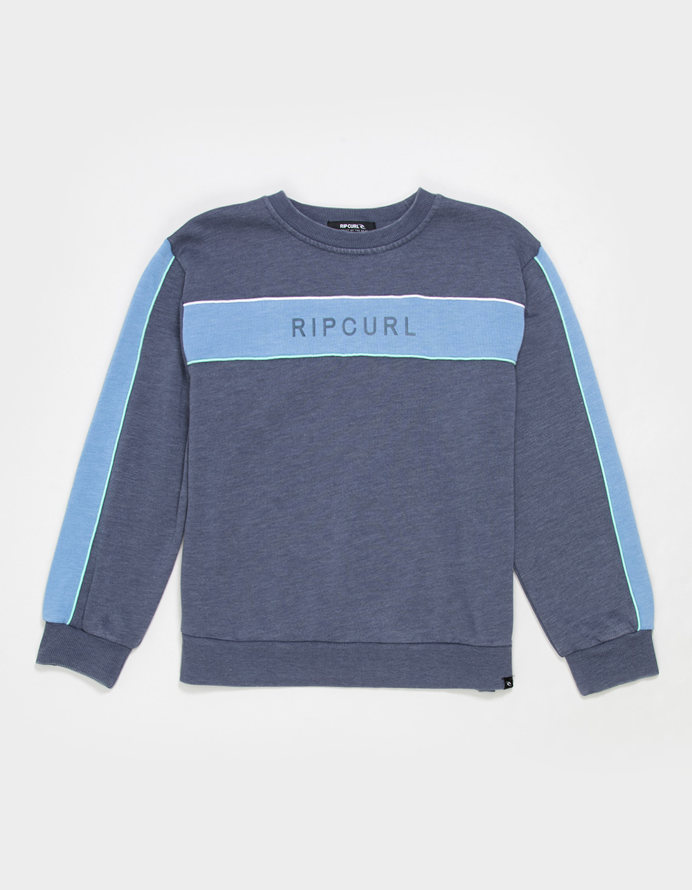 RIP CURL Sunshine Revival Girls Crewneck Sweatshirt - NAVY