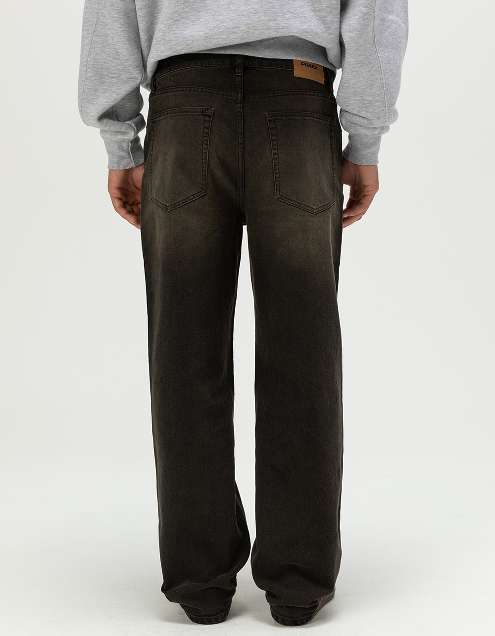 RSQ Mens Loose Jeans - OLIVE OVERDYE