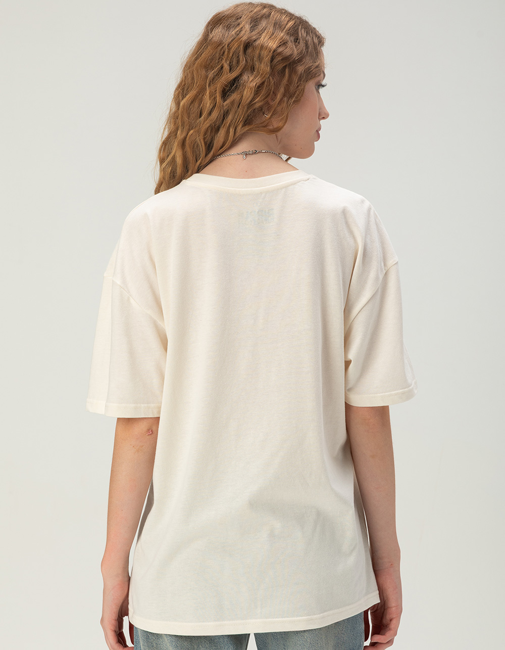 FULL TILT Bikini Womens Boyfriend Tee - IVORY