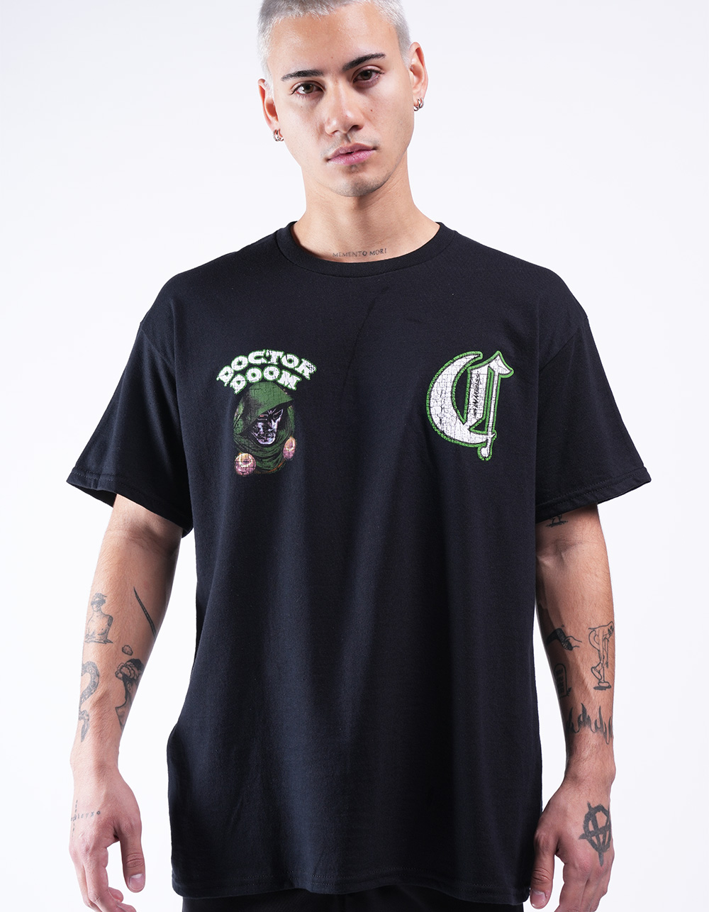 CVLA x Marvel Villains Dr. Doom Mens Tee - BLACK