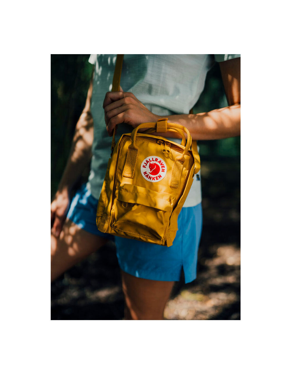 FJALLRAVEN Kanken Black Sling Crossbody Bag BLACK Tillys