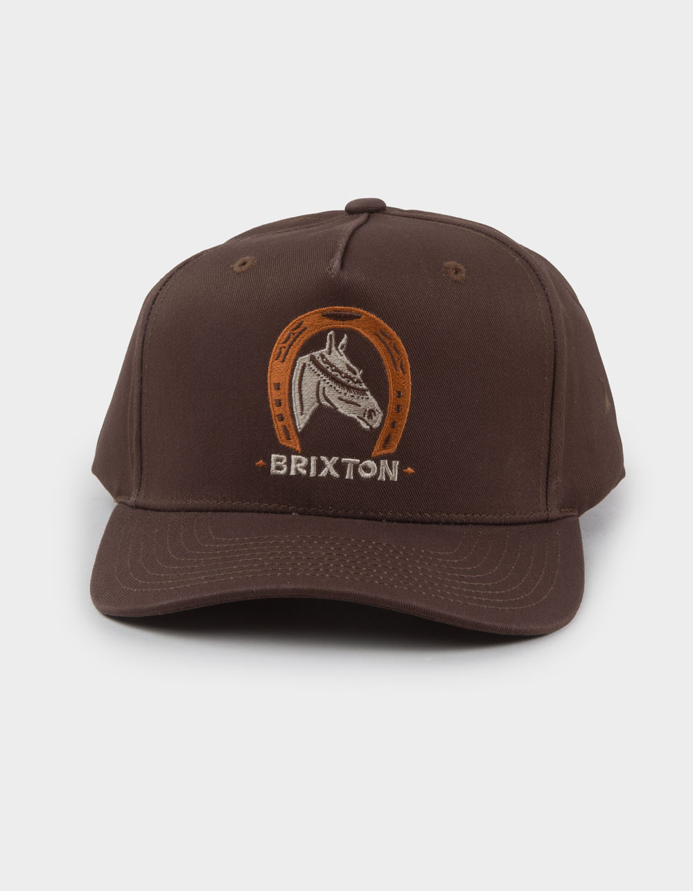 BRIXTON Blind Horse NetPlus® Snapback Hat - BROWN