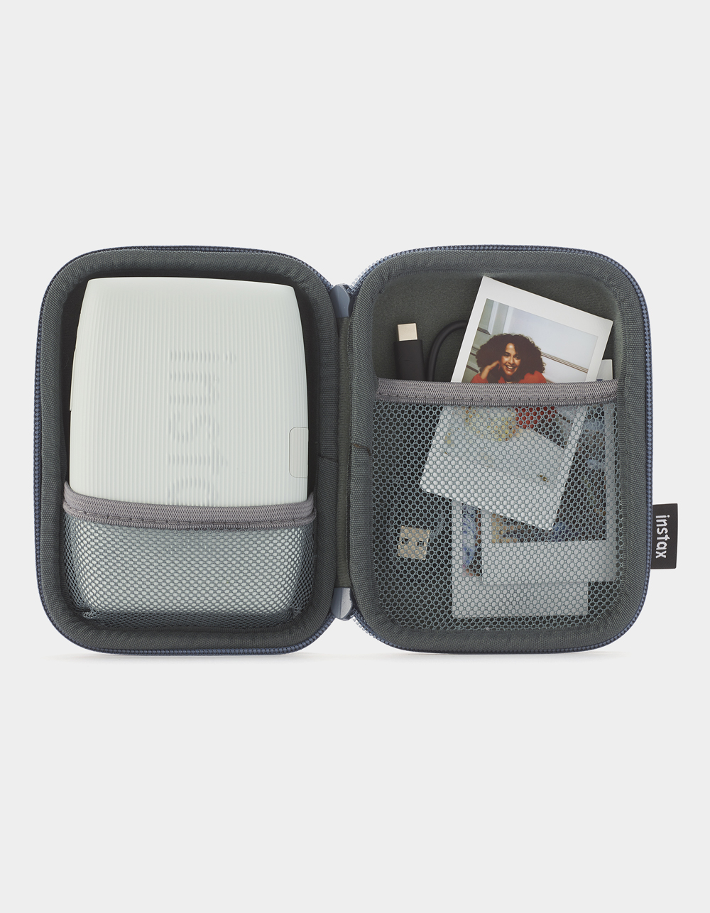 FUJIFILM Instax Mini Link Smartphone Printer Case - SLATE BLUE