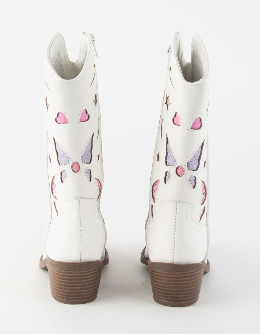 STEVE MADDEN Jlaw Girls Cowboy Boots WHITE Tillys