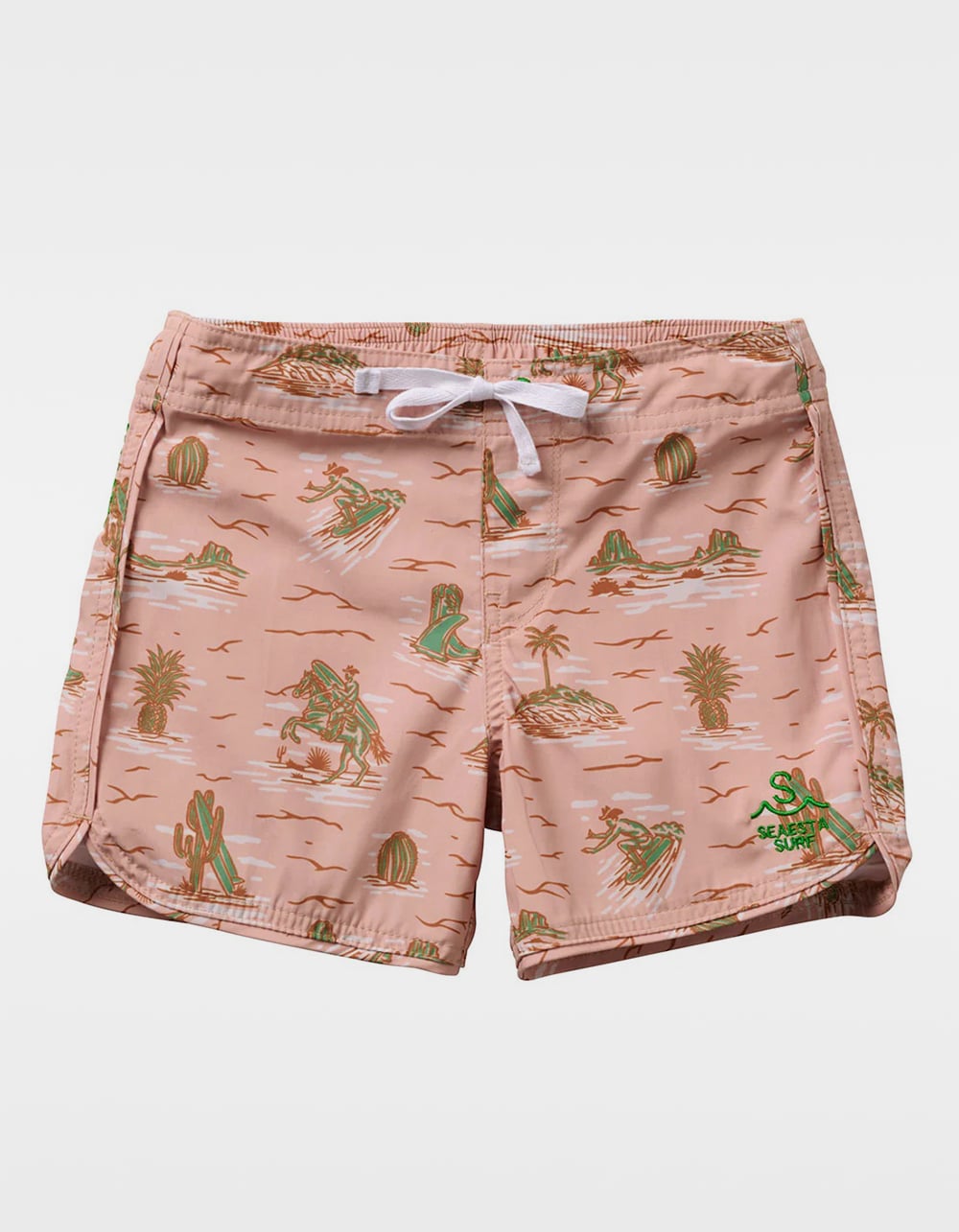 SEAESTA SURF Surfing Cowboy Boys Boardshorts - SAND