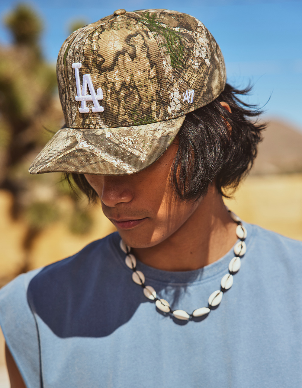 47 BRAND x Realtree Los Angeles Dodgers '47 Hitch Snapback Hat - CAMO