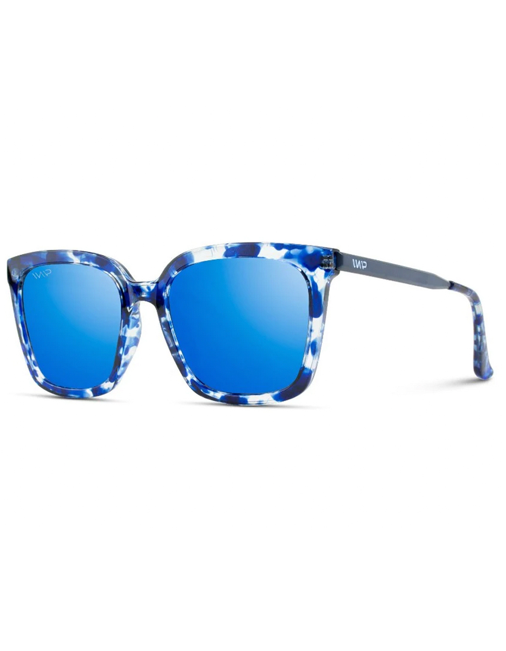 WMP EYEWEAR Madison Polarized Sunglasses BLUE COMBO Tillys