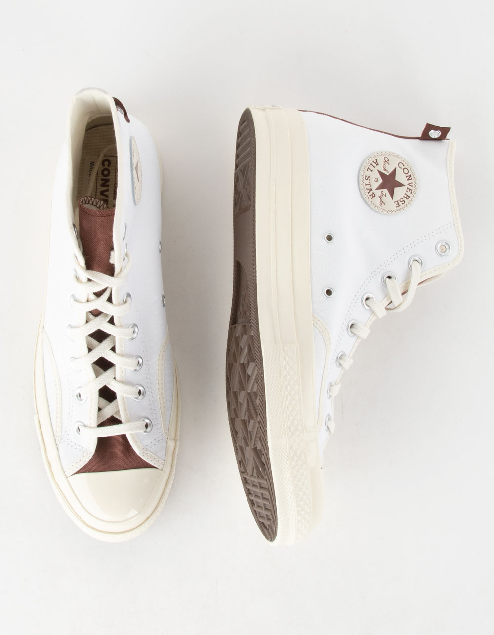 CONVERSE Chuck Taylor All Star 70 Clubhouse High Top Shoes - WHT
