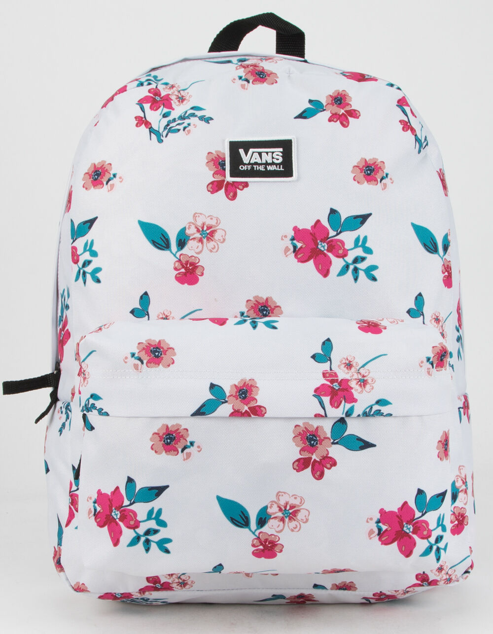 white vans with flowers