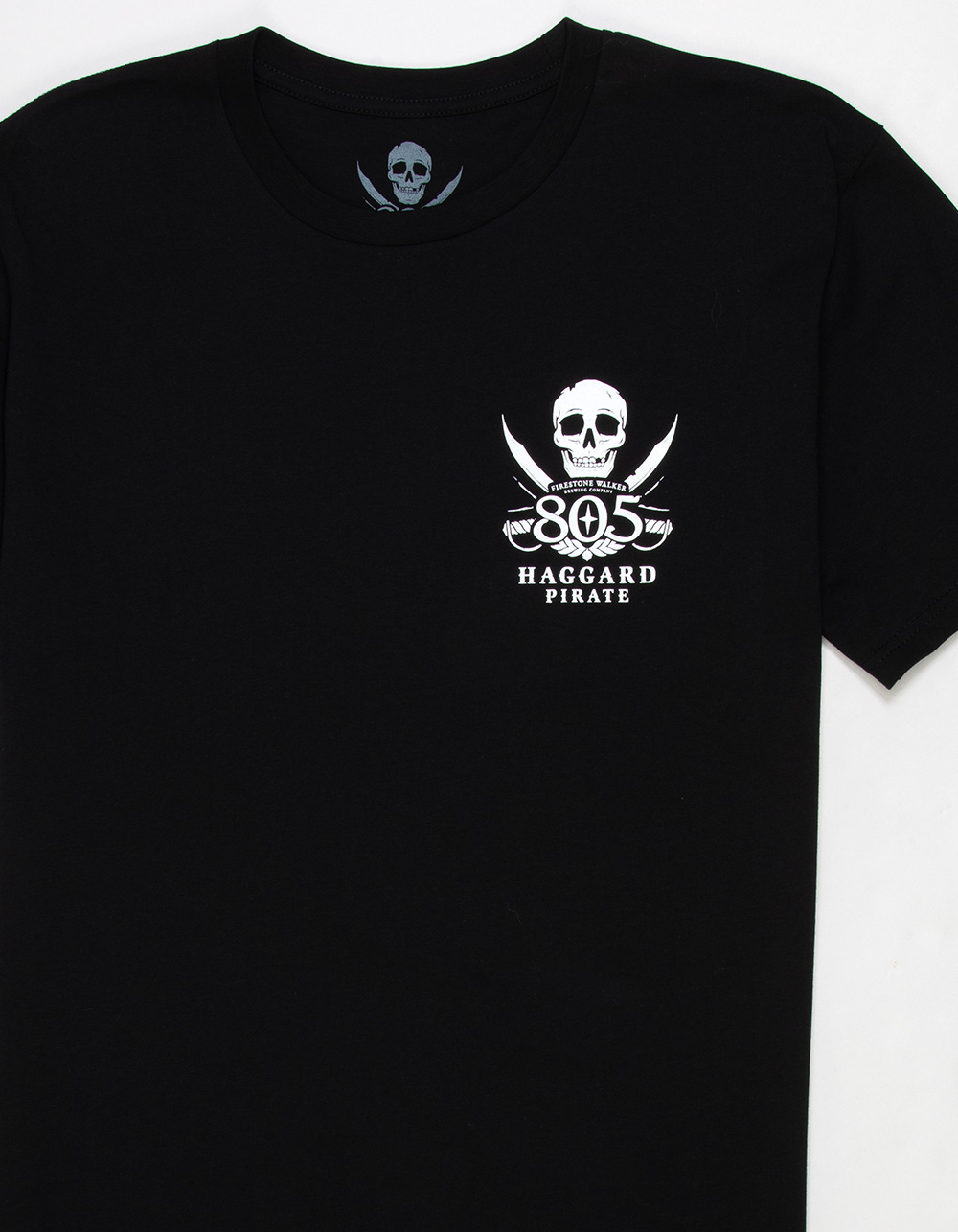 HAGGARD PIRATE x 805 Beach Bar Mens Tee - BLACK