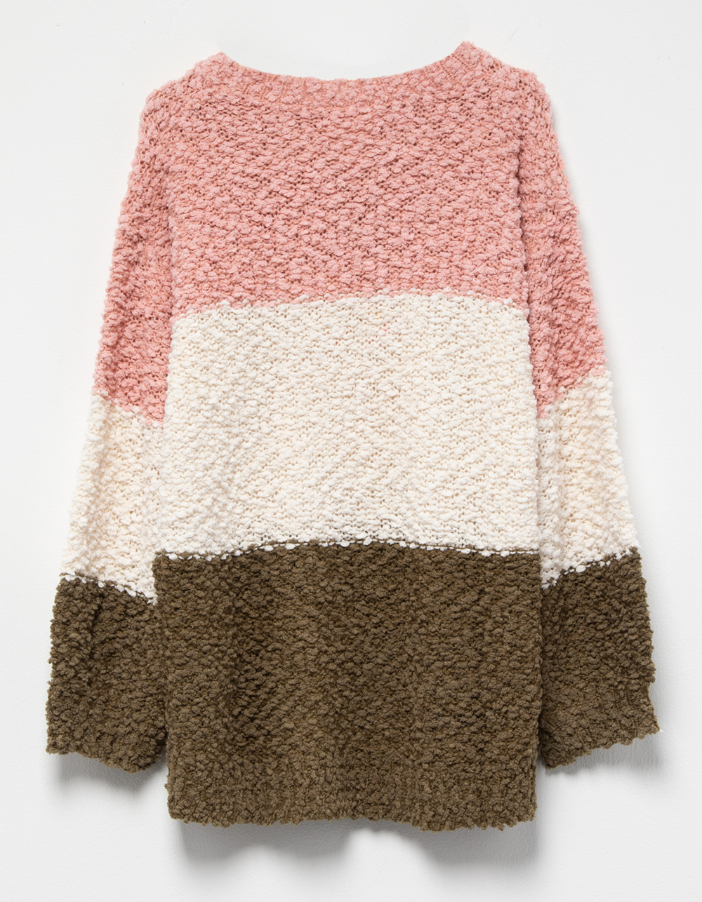 Haley Stripe Knit Sweater- Lavender