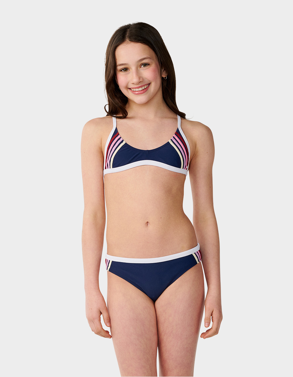 RIP CURL Surf Revival Girls Bikini Set - NAVY