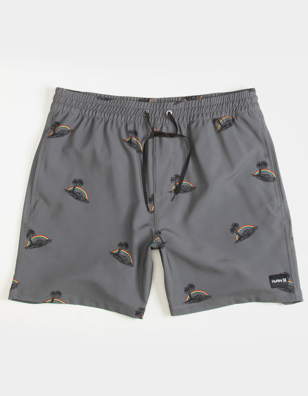 HURLEY Cannonball Pride Mens Volley Shorts GRAY Tillys