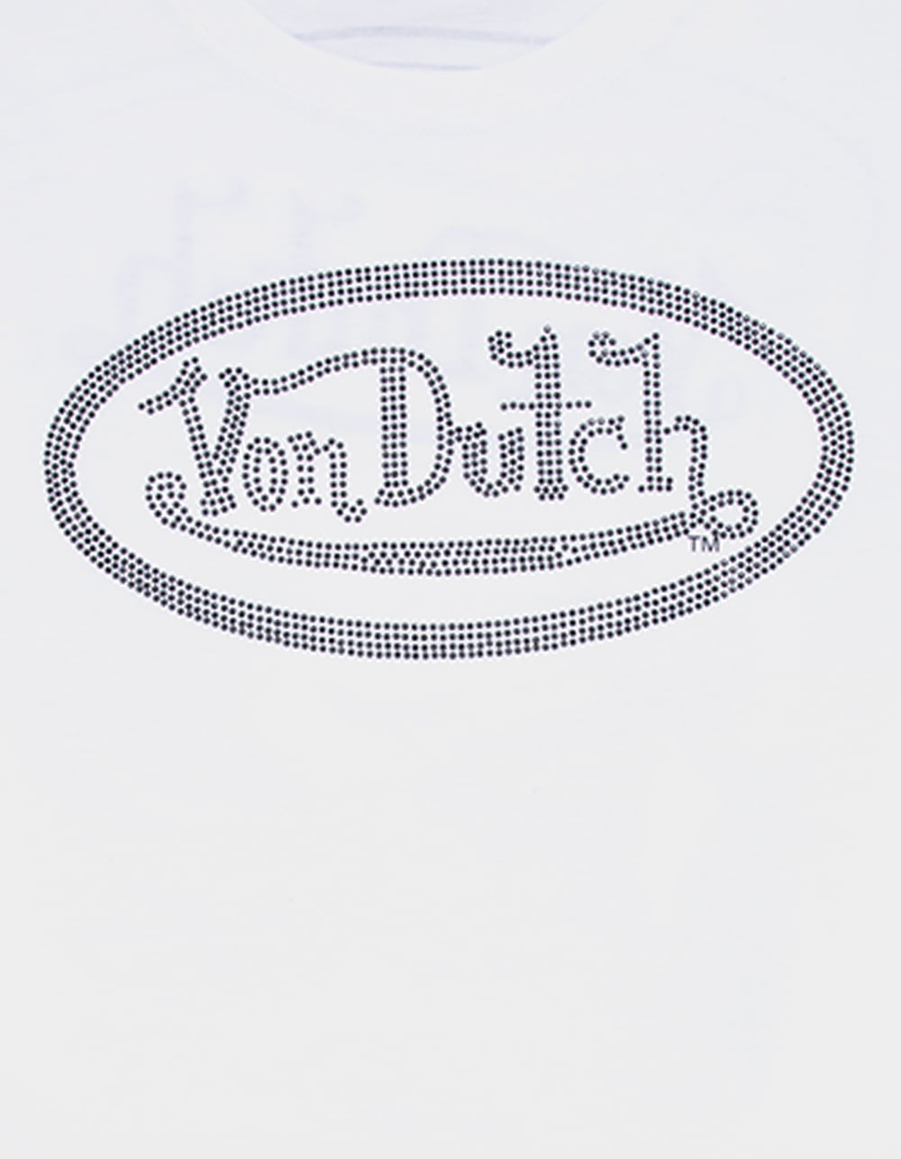 VON DUTCH Moto Mens Boxy Tee - OFF WHITE