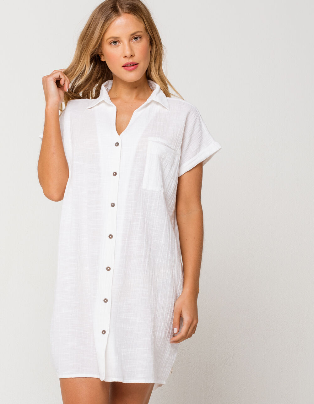 RIP CURL The Adrift Womens Coverup - WHITE | Tillys