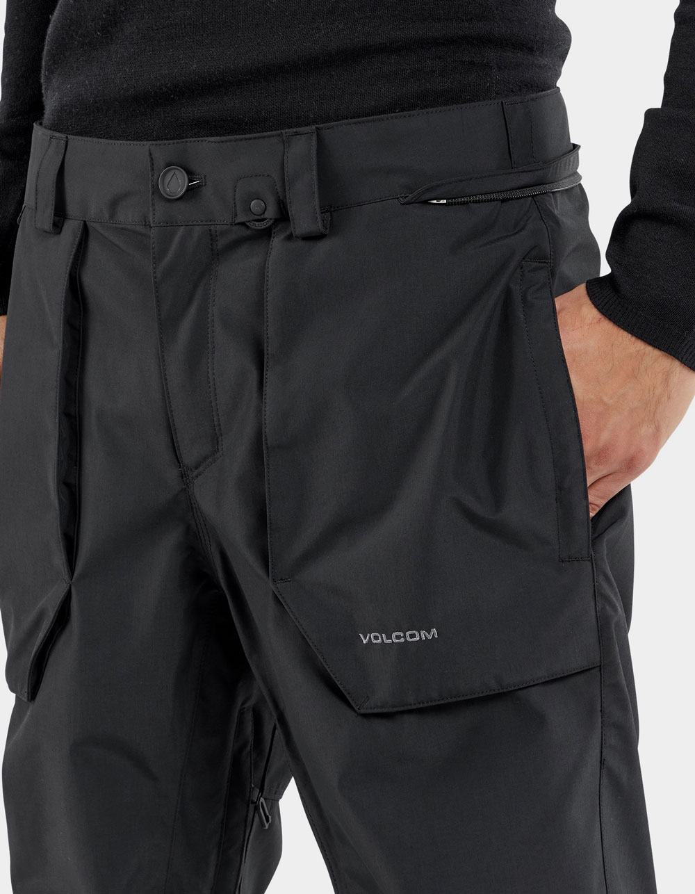 Roan Mens Snow Pants BLACK Tillys