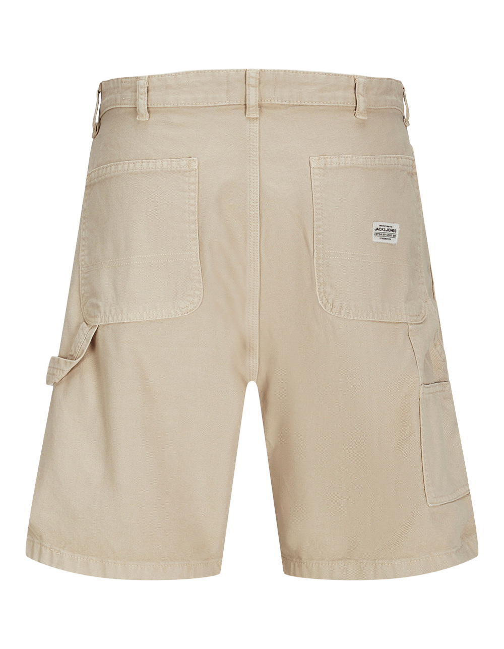 JACK & JONES Tony Mens Loose Carpenter Shorts - KHAKI