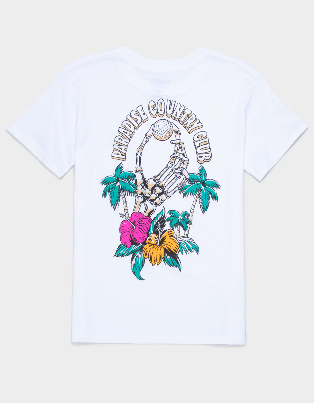 RSQ Paradise Country Club Boys Tee - WHITE