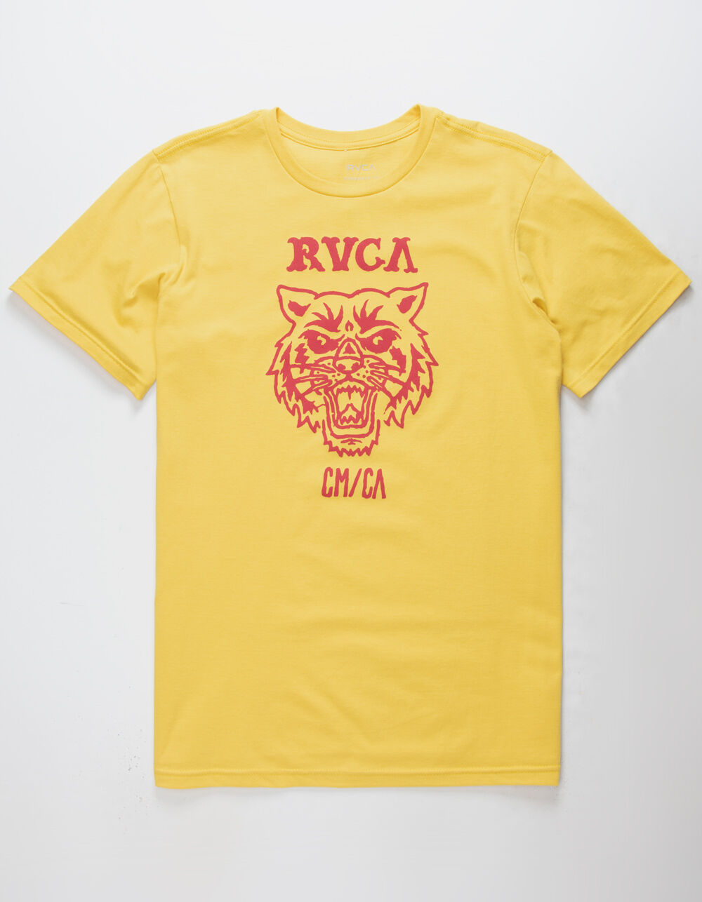 RVCA Mascot Lemon Mens T-Shirt image number 0