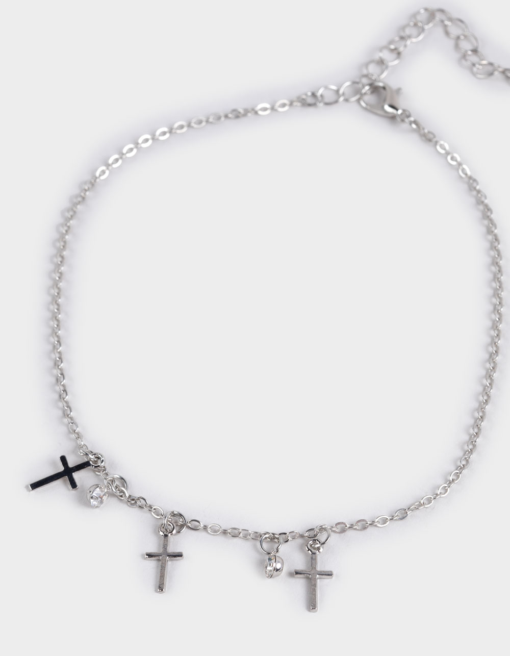 FULL TILT Cross Choker Set - SILVER
