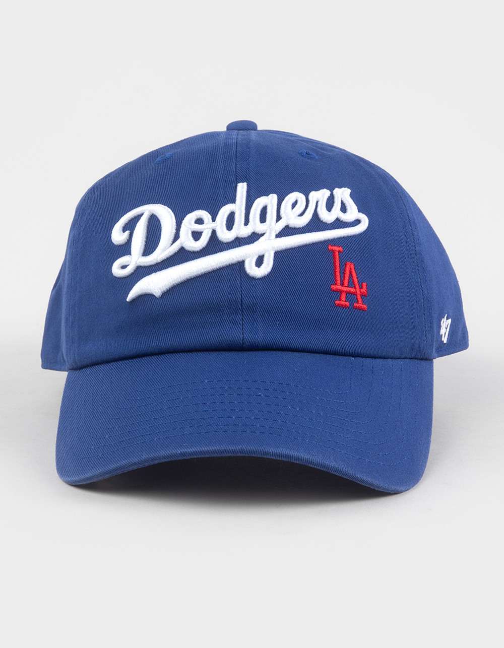 47 BRAND Los Angeles Dodgers Script '47 Clean Up Strapback Hat