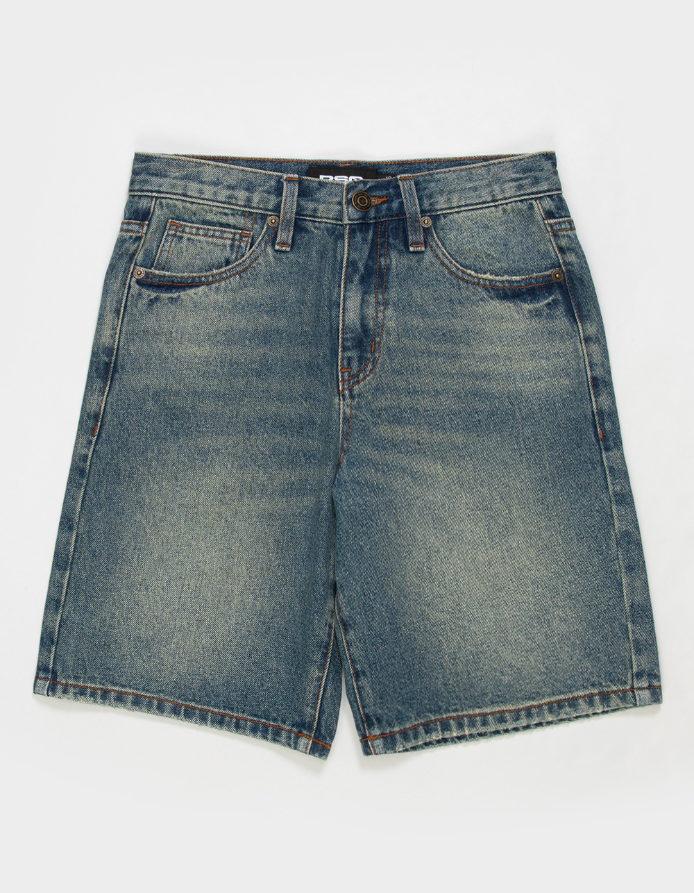 RSQ Boys Baggy Jorts - TINTED DENIM