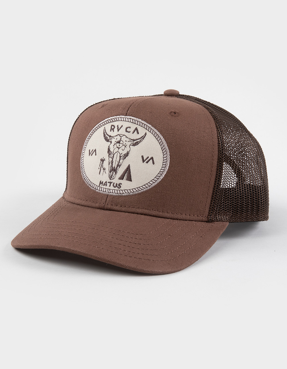 RVCA Matus Trucker Hat - BROWN