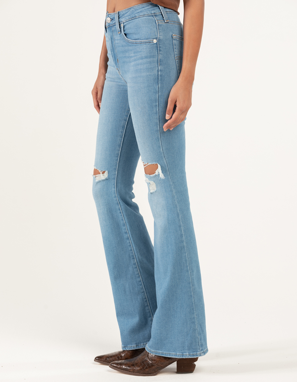 Introducir 48+ imagen women's levi's high rise flare jeans ...