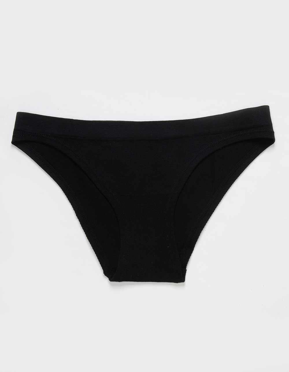 SKY & SPARROW Seamless Bikini Panties - BLACK