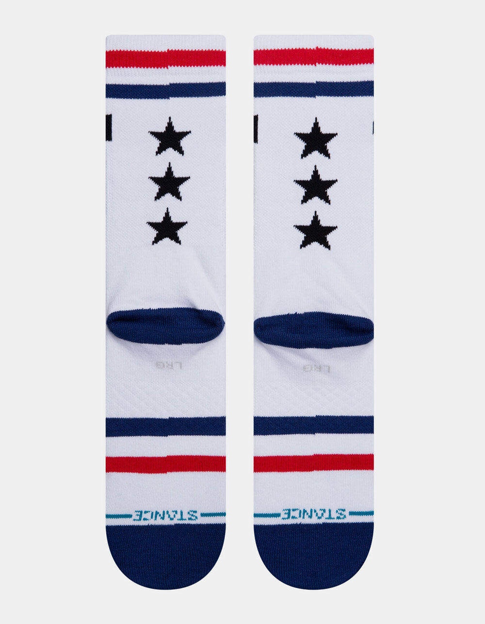 STANCE x Johnny Cash American Rebel Mens Crew Socks WHITE Tillys