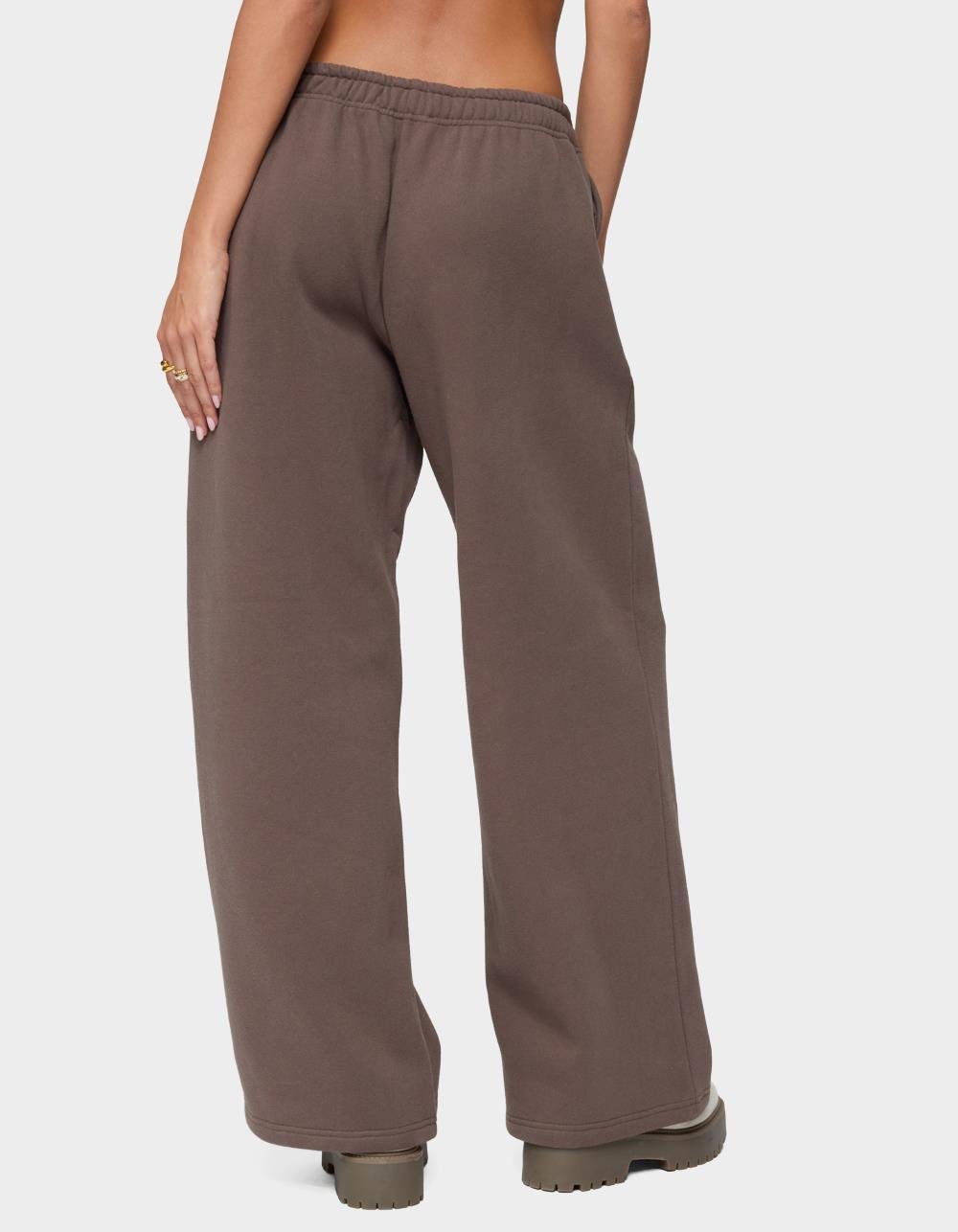 EDIKTED Be Edikted Sweatpants - BROWN