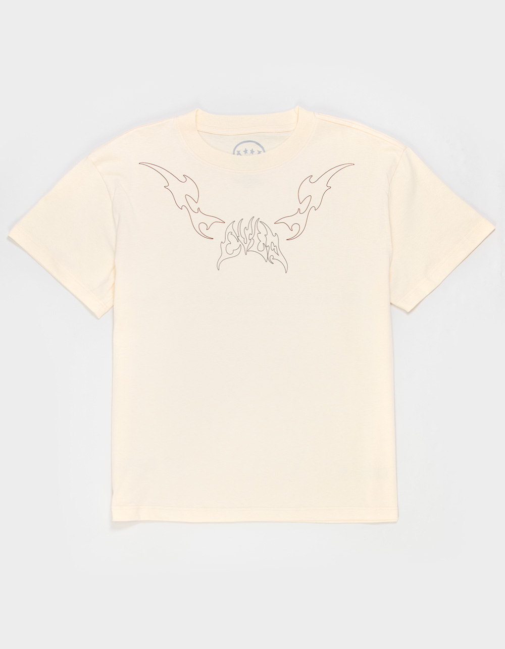 CVLA Cyber Eternal Mens Boxy Tee - CREAM