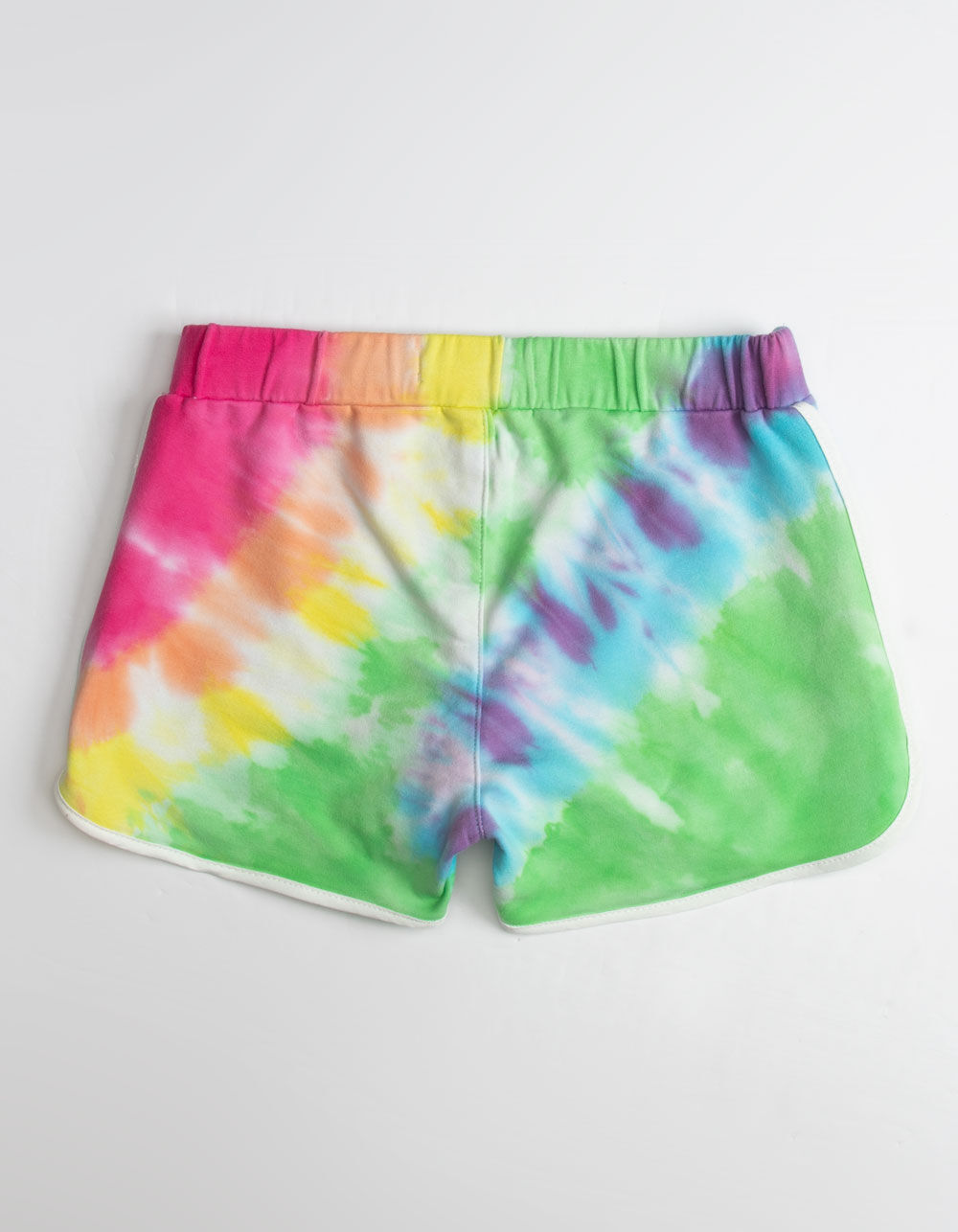 TRACTR Retro Tie Dye Girls Dolphin Shorts - MULTI | Tillys