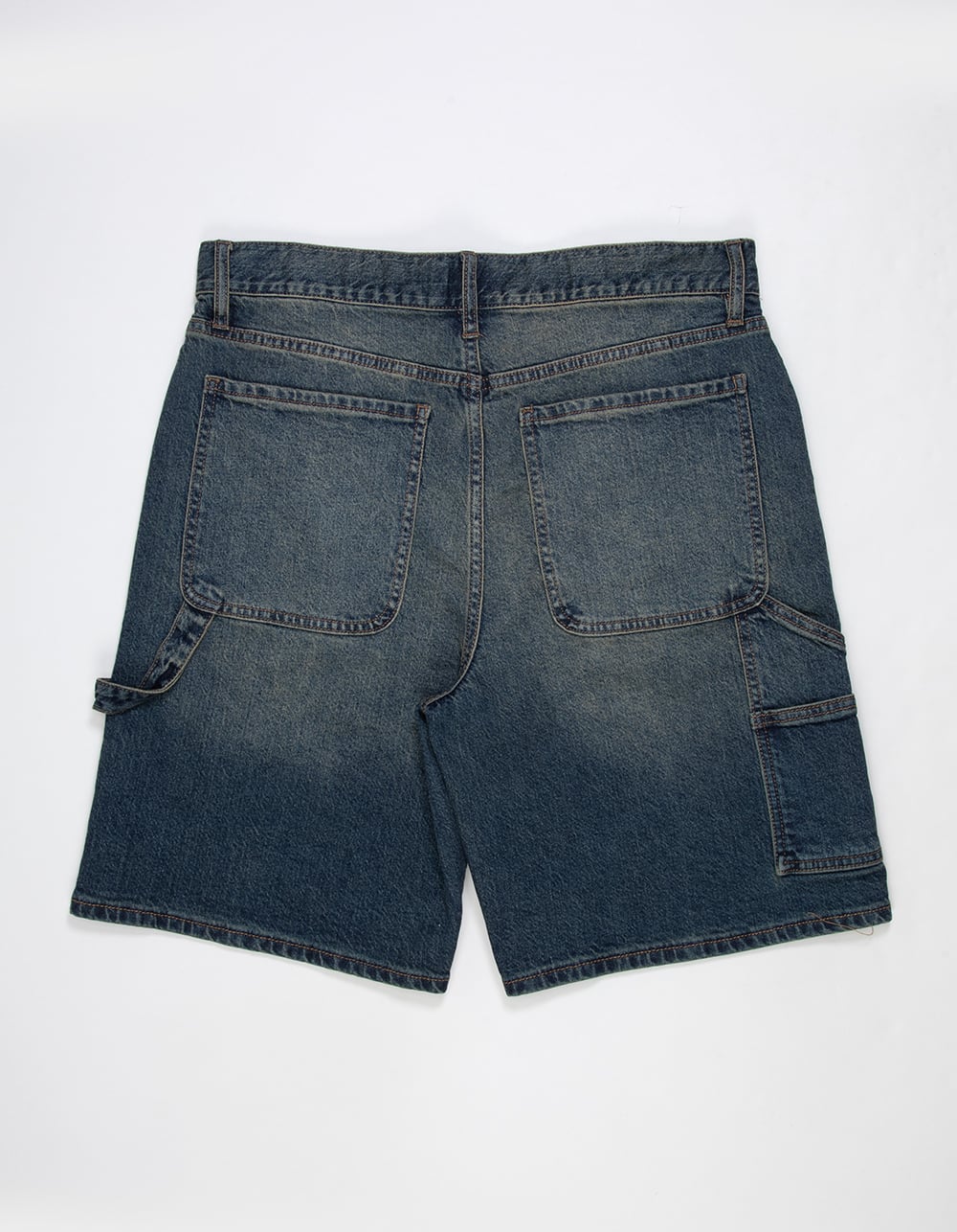 RSQ Mens Loose Carpenter Jorts - DRK DRTY DNM