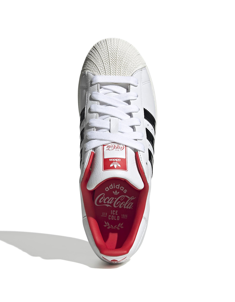 ADIDAS x Coca-Cola Superstar II Shoes - WHITE COMBO