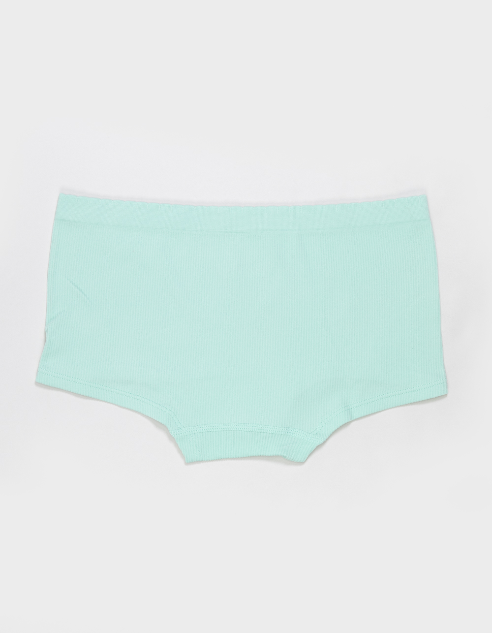 FULL TILT Seamless Boyshort Panties - TEAL GREEN