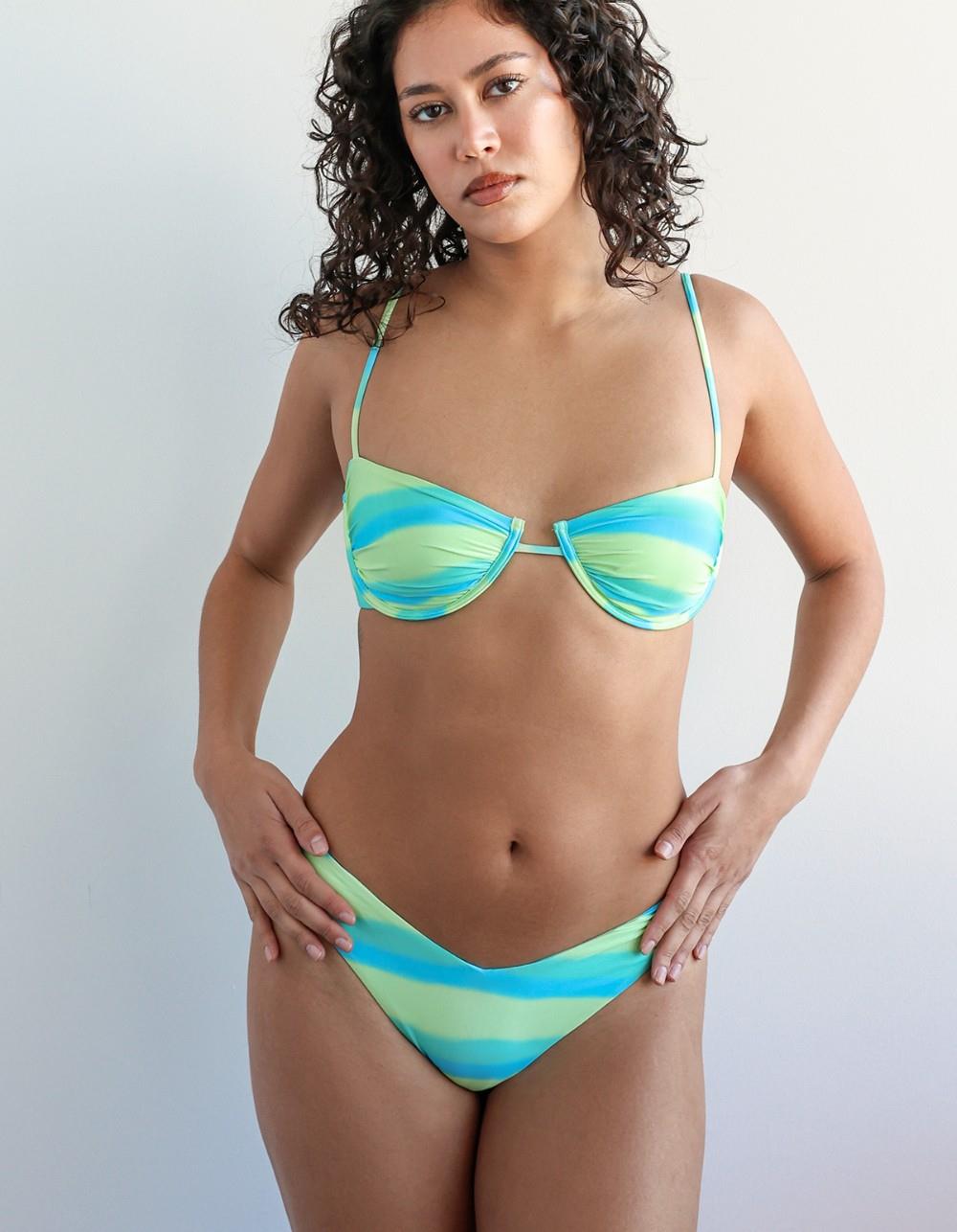 DIPPIN' DAISY'S Starlight Underwire Bikini Top - LIGHT BLUE