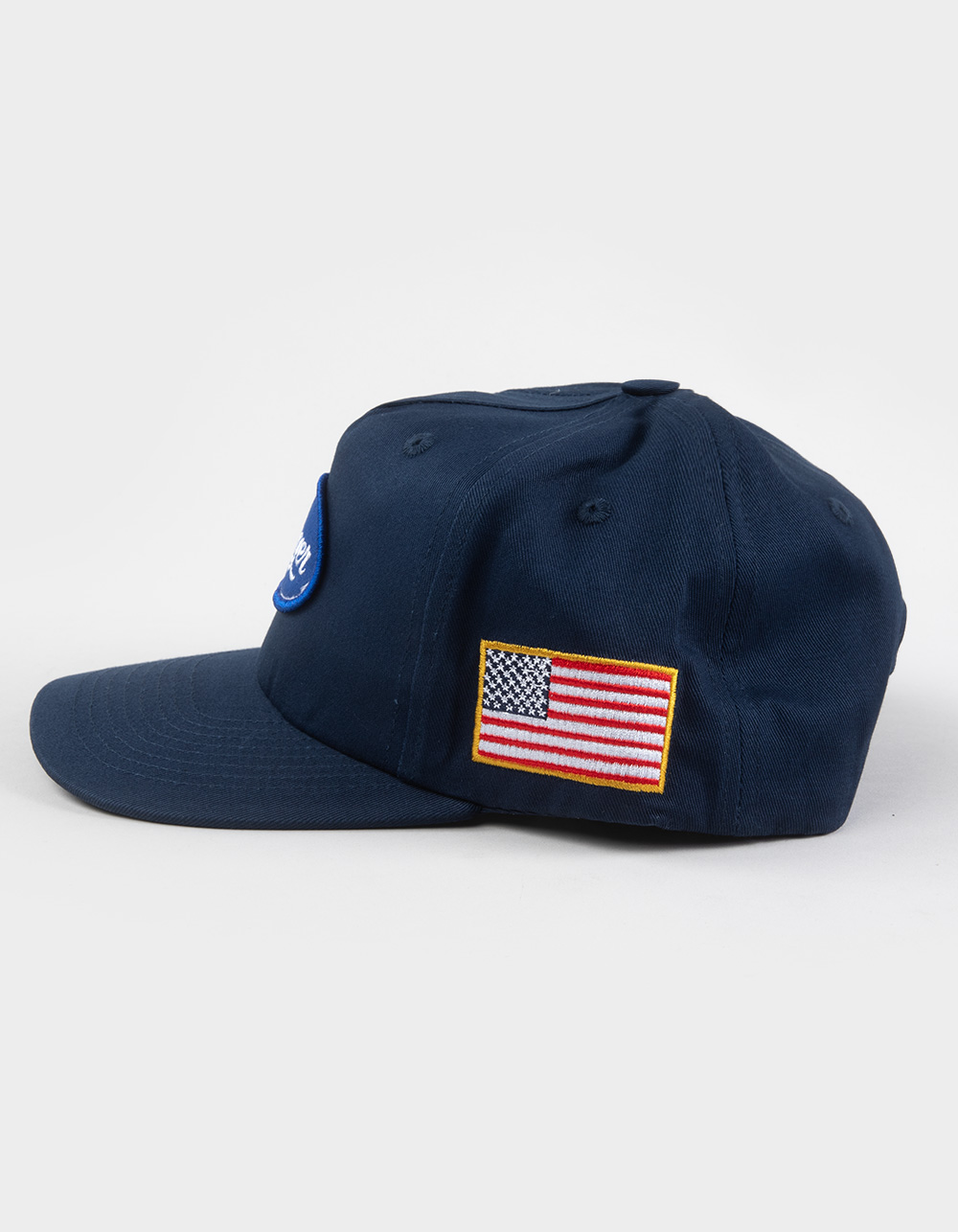 SEAGER Americana Snapback Hat - NAVY